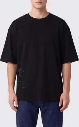 Ann Demeulemeester Relaxed Fit Cotton T-Shirt with Graphic Print