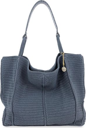 The Sak Los Feliz Large Tote Leather Bag in Maritime Crochet at Nordstrom