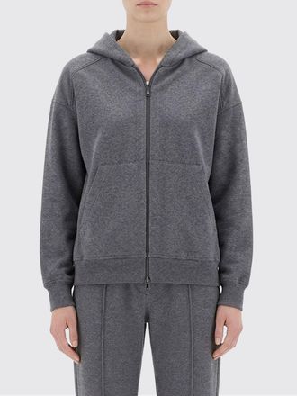 Brunello Cucinelli Sweatshirt Woman color Grey