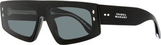 Isabel Marant Womens Tapered Flat Top Sunglasses IM0169/G/S 807IR Black 66mm
