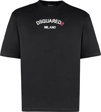 Dsquared2 Uomo, Top, Nero, S, new