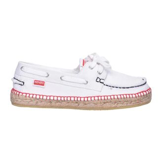 Kenzo Dames, Schoenen, Wit, Maat: 36 EU Katoen