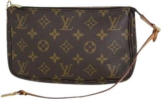 Louis Vuitton Pre-owned Mini Bags, female, Brown, Size: ONE SIZE Pre-owned Pochette