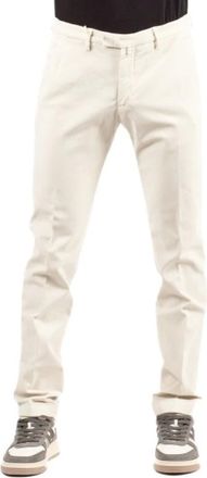 BRIGLIA 1949 Broeken, Heren, Beige, XL, Slim-fit Broeken