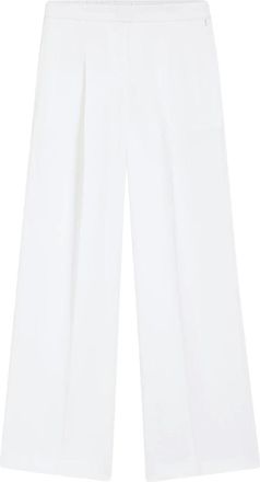 HUGO BOSS Dames, Broeken, Wit, Maat: XS Linnen