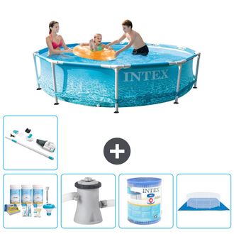 Intex Piscina Con Estructura Redonda - 305x76 Cm - 7-piezas S31336