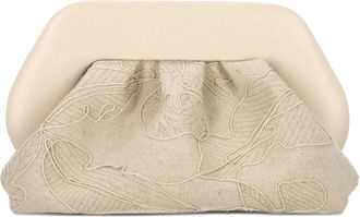 Themoir&egrave; Clutch - Dames - Clutches - Beige - ONE Size - Leer - Tassen