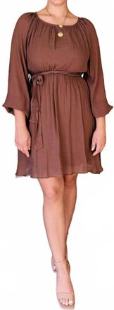Gilli Florence Dress In Brown