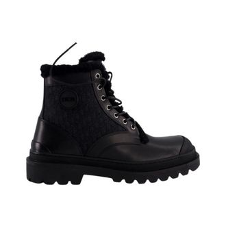 Dior Lace-up Boots, male, Black, Size: 10 US Explorer Ankle Boot