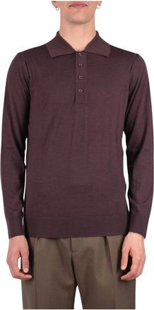 Paolo Pecora Camiseta Polo - Tops - Hombre - P&uacute;rpura - 2XL