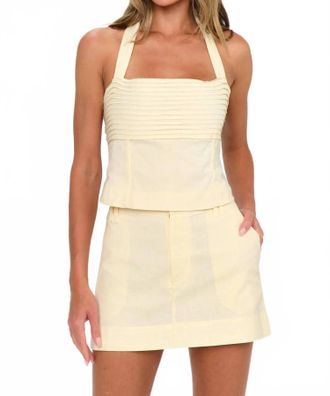 Show me your Mumu Hayden Halter Top In Buttercream