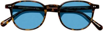 Moscot Arthur zonnebril met rond montuur - Bruin