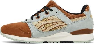 Asics Fitness, Heren, Veelkleurig, 42 1/2 EU, Leer, GEL-Lyte III OG Cane Vine