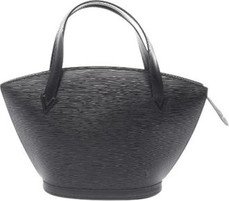 Louis Vuitton Pre-owned Handbags, female, Black, Size: ONE SIZE Pre-owned Saint Jacques Epi Handbag