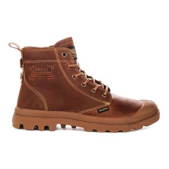 Palladium Lace-up Boots, male, Brown, 8 UK, Pampa Zip Lth Legacy