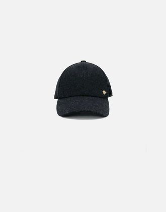Nooki Design Womens Nina Wool Baseball Cap - Black