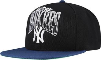 Mitchell & Ness Mens Mitchell & Ness Black New York Yankees Rise Up Snapback Hat at Nordstrom