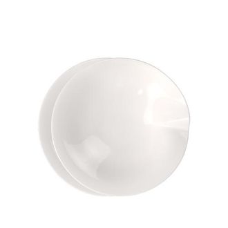 Villeroy & Boch Pasta Passion Medium Pasta Plate Pair in White at Nordstrom