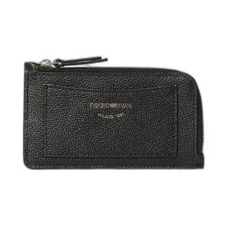 Emporio Armani Cartera de Piel con Cremallera - Accessories - unisex - Negro - ONE SIZE