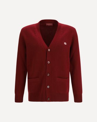 Gucci Wool cashmere Cardigan Male M