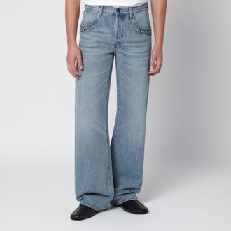 Gucci Jeans flare azzurro con Morsetto in denim