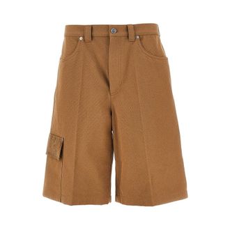 Gucci Canvas cargo shorts with corduroy details Man 50