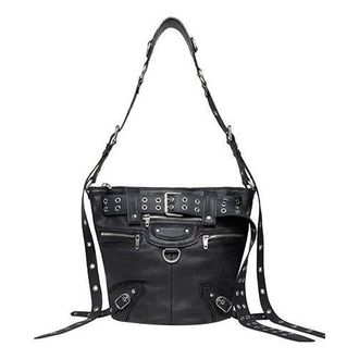 Balenciaga Emo Bucket Bag Black 702036210BZ1000