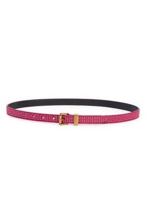 Kurt Geiger Crystal Embellished Belt in Light Pink at Nordstrom Rack, Size X-Small/small