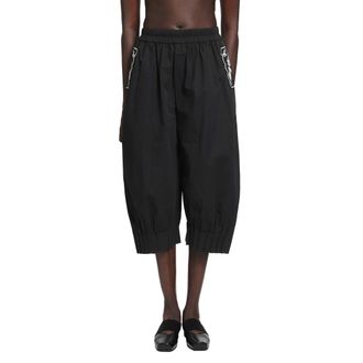 Renli Su Cropped Barrel Trousers