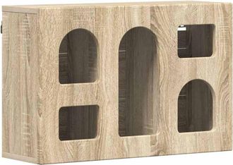 vidaXL Mueble Colgante Con Estante Elst Roble Sonoma 60 X 20 X 40 Cm Vidaxl
