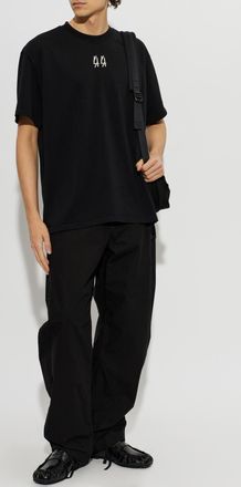44 Label Group T-shirt With Printed Logo, Mens, Black