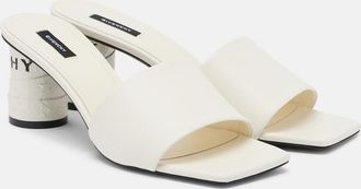 Givenchy Tape leather mules