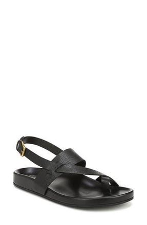 Franco Sarto Beryl Toe Loop Slingback Sandal in Black at Nordstrom Rack, Size 6.5