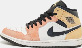 Air Jordan s Multicolor Suede And Leather Jordan 1 Mid Se Flight Club Sneakers