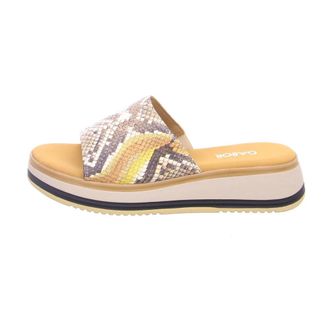 Gabor Plateau Sandal - Dames - Schoenen - Veelkleurig - Maat: 38 EU Leer