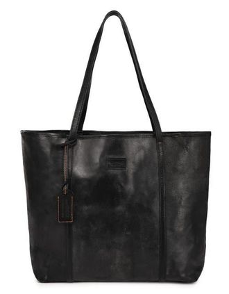 OLD TREND Alder Genuine Leather Everyday Shoulder Tote in Black at Nordstrom