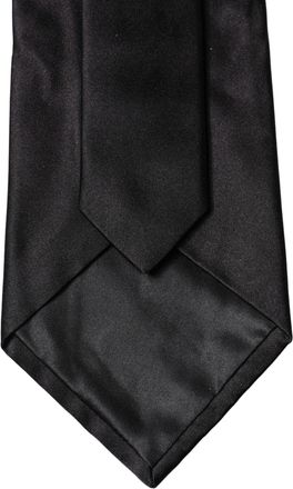 Dolce & Gabbana Satin Silk Necktie - Black