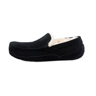 UGG Mens Ascot Loafer Style Slippers In Black
