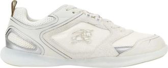 Burberry Heren, Schoenen, Wit, Maat: 45 EU Leer