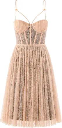 Elisabetta Franchi Mujer, Vestidos, Beige, Talla: L