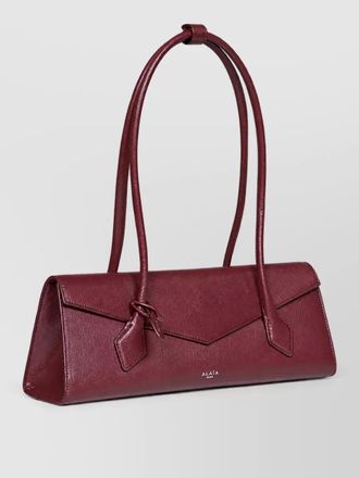 Alaia leather shoulder bag