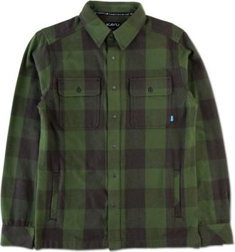 Kavu Northlake Hemd f&uuml;r Herren | oliv