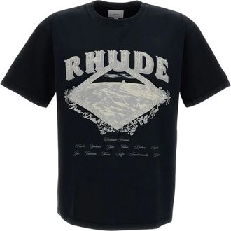 Rhude Uomo, Top, Nero, XL, new