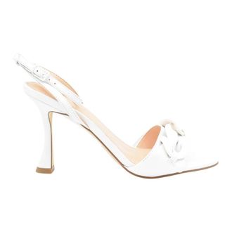 Guess Schoenen, Dames, Wit, 40 EU, Leer, Heaton Sandal