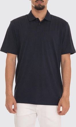 HUGO BOSS Polo in cotone e lino