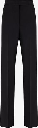 Tom Ford Gerade Hose aus Sergegewebe mit Band