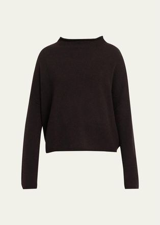 Lisa Yang Sandy Mock-Neck Cashmere Sweater