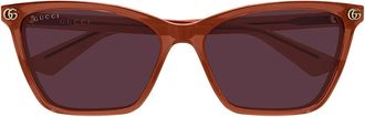 Gucci Sunglasses Gg2111 S 004 Orange/Red Women