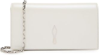 Christian Louboutin Bettina Nappa Leather Clutch - White - One Size