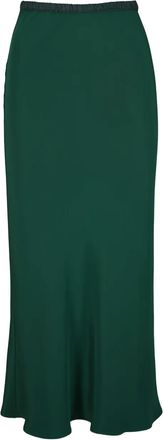 Peter Cohen Rok met tonale stiksels - Groen